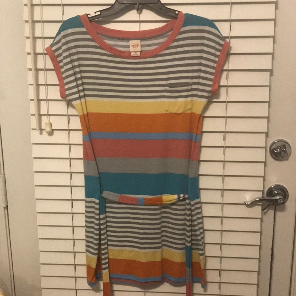 Mossimo brand striped t-shirt dress